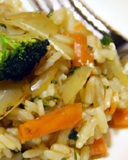 Creamy Vegan Garlic Orzo: One-Pot Delight Made Easy