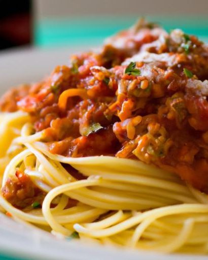 Counting Calories: Unpacking Spaghetti with Meat Sauce