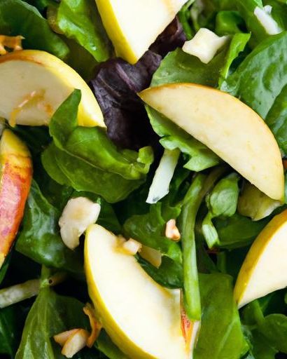 Crisp Apple Spinach Salad: A Fresh Taste of Health