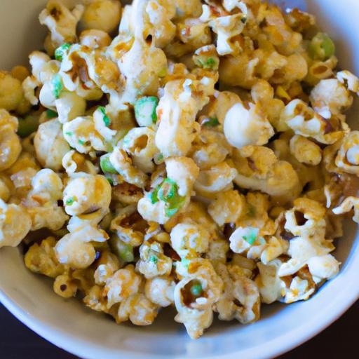 Crispy Vegan Popcorn Tossed in Garlic Herb Bliss