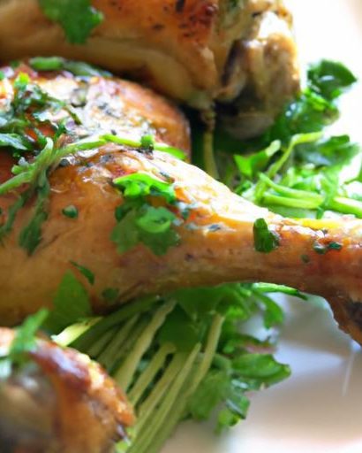 Savory Garlic Herb Roasted Chicken Thighs Recipe Delight