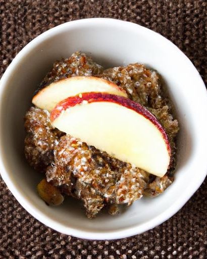 Warm Up Mornings with Apple Cinnamon Quinoa Bowls