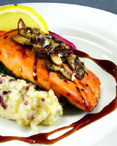 Sweet & Savory Delight: The Art of Maple-Glazed Salmon
