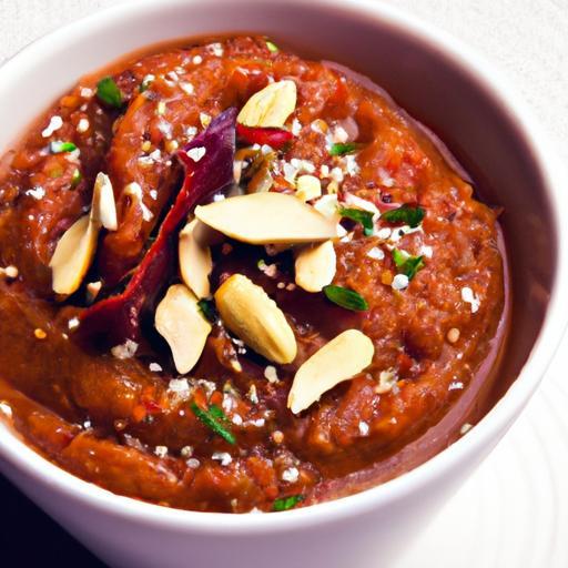 A Flavorful Journey: Roasted Red Pepper Walnut Dip (Muhammara)