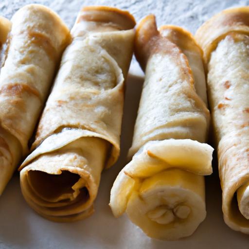 Tasty Sunbutter & Banana Roll-Ups: A Simple‌ Snack Delight