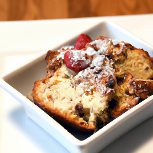 Indulgent Low-carb Bread Pudding: A Keto-friendly Delight