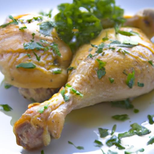 savory Garlic herb Roasted Chicken Thighs Recipe Delight