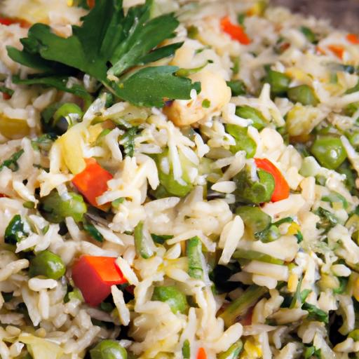 Aromatic Herb-Infused Rice Pilaf: A Flavorful Delight