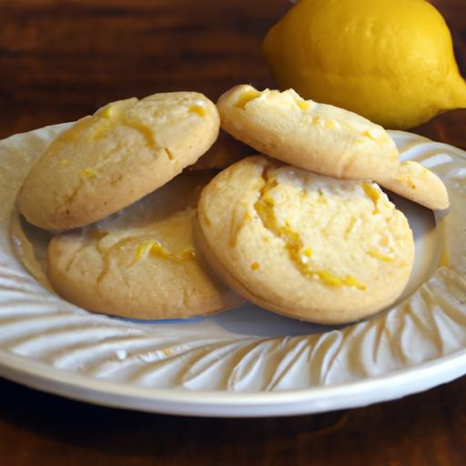 Zesty Lemon Shortbread Cookies: Simple, sweet, and Crispy