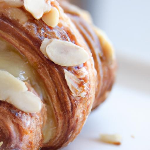 Decadent Almond Croissants Filled with Creamy Almond Delight
