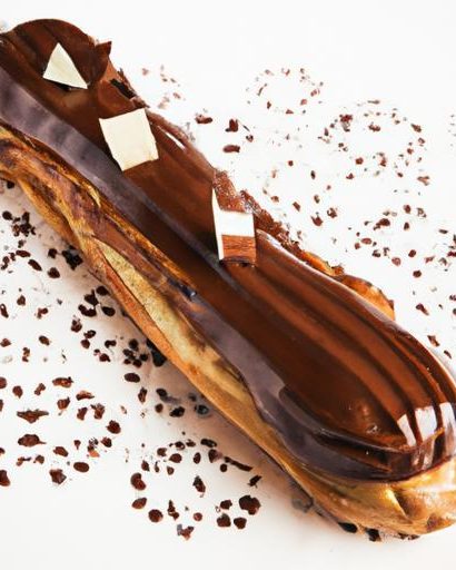 The Art of Chocolate Éclairs with Silky Crème Pâtissière