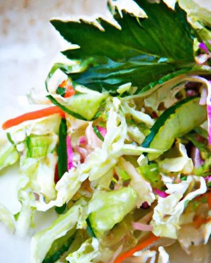 Brighten Your Salad: Simple & Easy Coleslaw Dressing