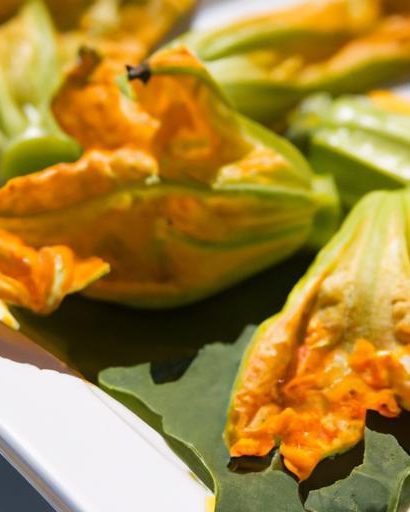 Delightful Stuffed Zucchini Flowers: A Taste of Spring