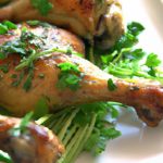 Savory Garlic Herb Roasted Chicken Thighs Recipe Delight