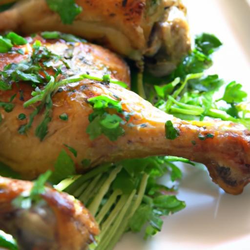 Savory Garlic Herb Roasted Chicken Thighs Recipe Delight