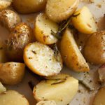 Golden Garlic & Herb Roasted Potatoes: Simple Comforts