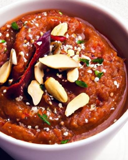 A Flavorful Journey: Roasted Red Pepper Walnut Dip (Muhammara)