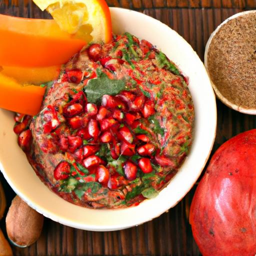 A Flavorful Journey: Roasted Red pepper Walnut Dip (Muhammara)